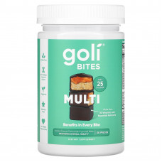 Goli Nutrition, Multi Bites, ванильный шоколад с какао, 30 шт.