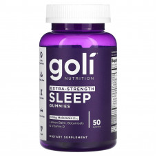 Goli Nutrition, добавка для улучшения качества сна, повышенная сила действия, 50 жевательных таблеток