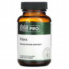 Gaia Herbs Professional Solutions, Pro, витекс, поддержка прогестерона, 60 фитокапсул с жидкостью