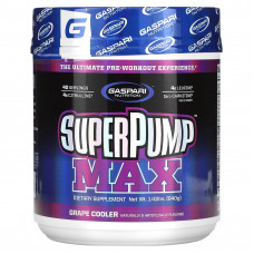 Gaspari Nutrition, SuperPump Max, охладитель для винограда, 640 г (1,41 фунта)