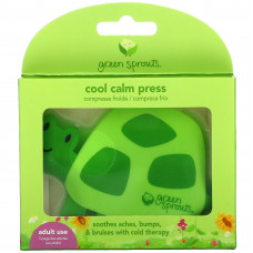 Green Sprouts, Cool Calm Press, зеленый, 1 шт.