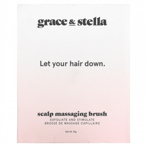 Grace & Stella, Щетка для массажа кожи головы, 96 г