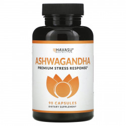 Havasu Nutrition, Ашваганда, Премиум-реакция на стресс, 90 капсул