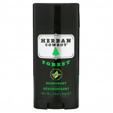 Herban Cowboy, Дезодорант, лесной, 80 г (2,8 унции)