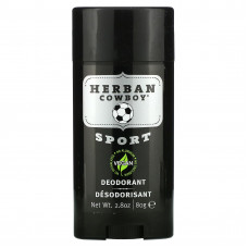 Herban Cowboy, Sport, дезодорант с максимальной защитой, 2,8 унции (80 г)