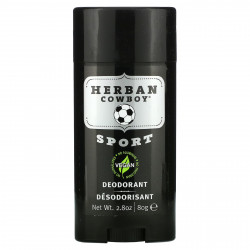 Herban Cowboy, Sport, дезодорант с максимальной защитой, 2,8 унции (80 г)