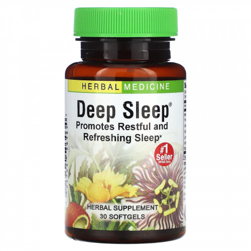 Herbs Etc., Deep Sleep, 30 мягких таблеток