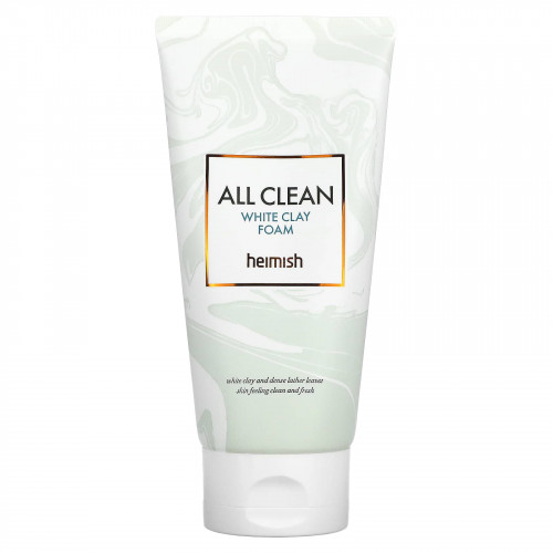 Heimish, All Clean, пенка с белой глиной, 150 г