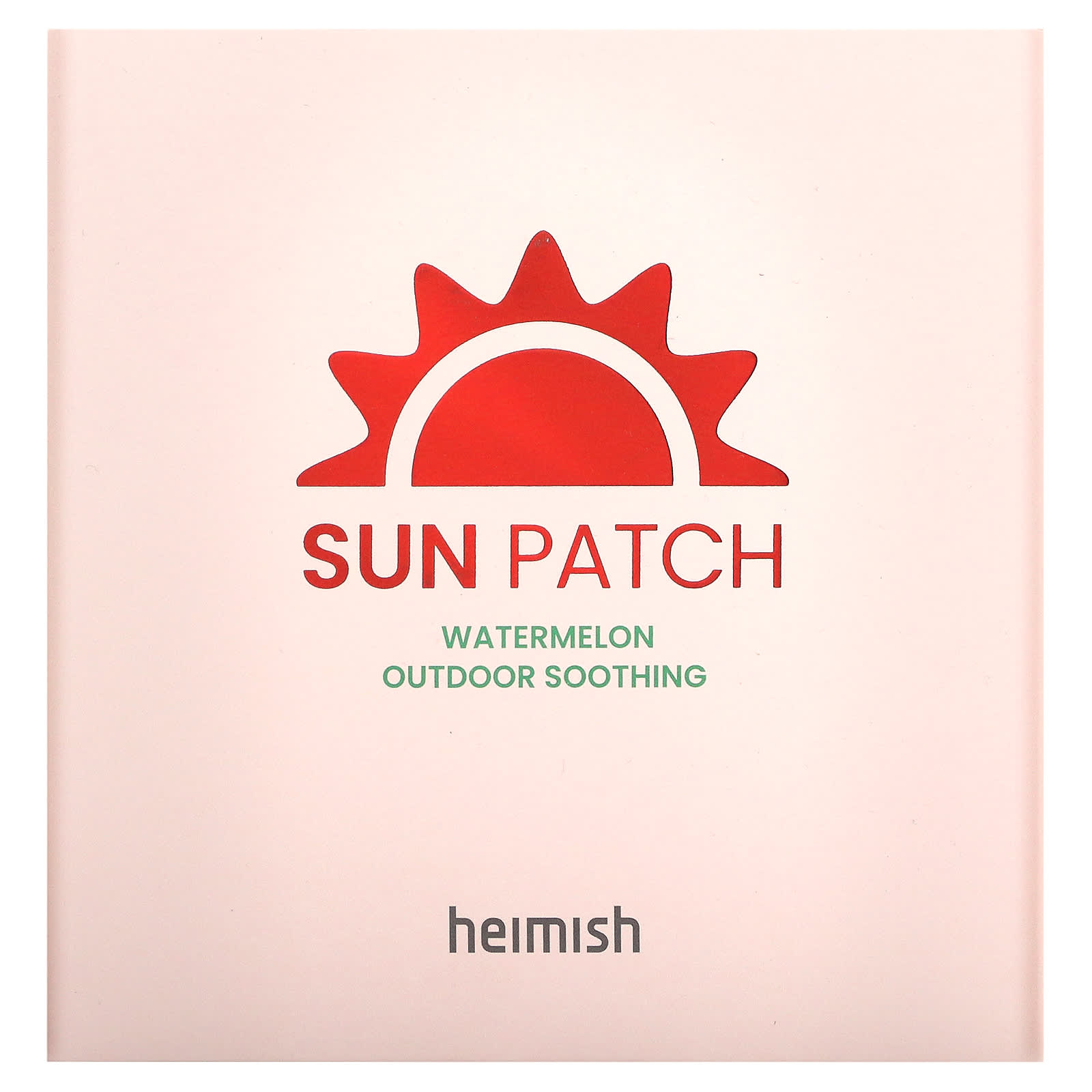 Heimish, SUN Patch, успокаивающие патчи с арбузом, 5 патчей