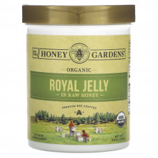 Honey Gardens, Органическое маточное молочко, в необработанном меде, 312 г (11 унций)