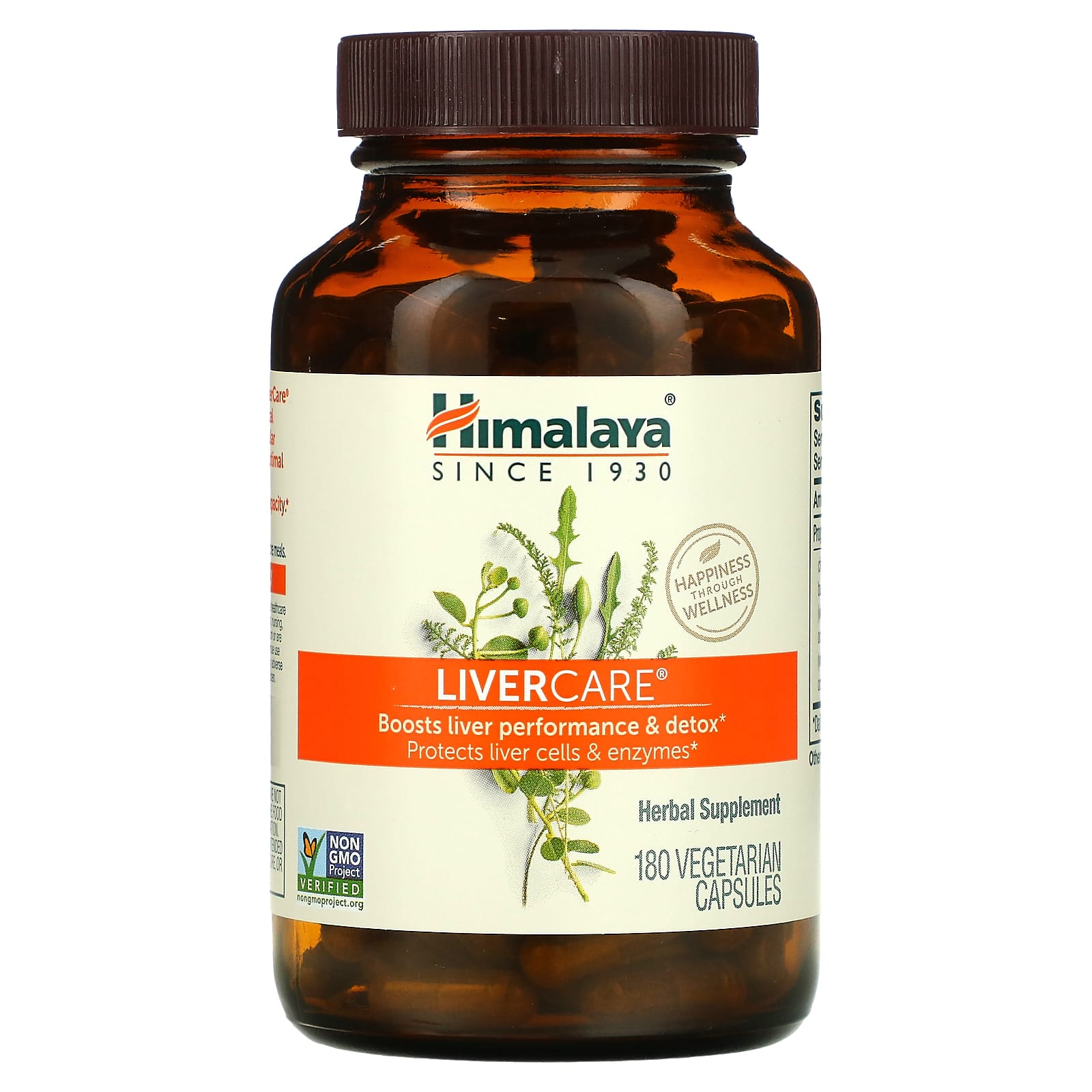 Himalaya, Liver Care, 180 вегетарианских капсул