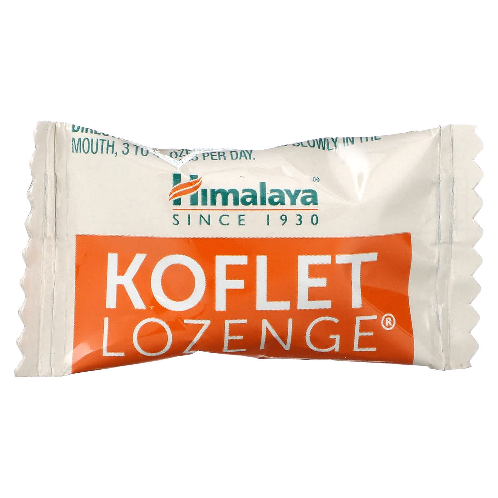 Himalaya, Koflet Lozenge, оригинальный вкус, с ментолом, 20 пастилок