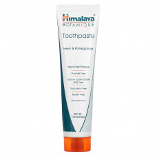 Himalaya, Botanique, зубная паста с нимом и гранатом, 150 г (5,29 унции)