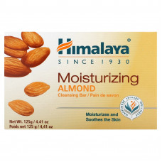 Himalaya, Увлажняющее очищающее мыло, миндаль, 125 г (4,41 унции)