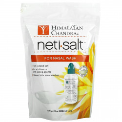 Himalayan Chandra, Neti Salt, соль для промывания носа, 680,3 г (1,5 фунта)