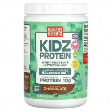 Healthy Heights, Kidz Protein, протеин для детей от 2 лет, со вкусом шоколада, 270 г (9,5 унции)