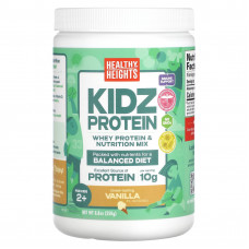 Healthy Heights, Kidz Protein, протеин для детей от 2 лет, со вкусом ванили, 250 г (8,8 унции)
