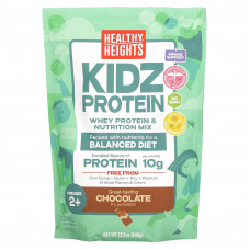 Healthy Heights, Kidz Protein, протеин для детей от 2 лет, со вкусом шоколада, 648 г (22,9 унции)