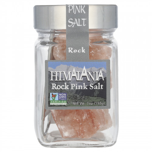 Himalania, розовая соль, каменная соль, 198 г (7 унций)