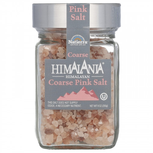 Himalania, гималайская крупная розовая соль, 255 г (9 унций)