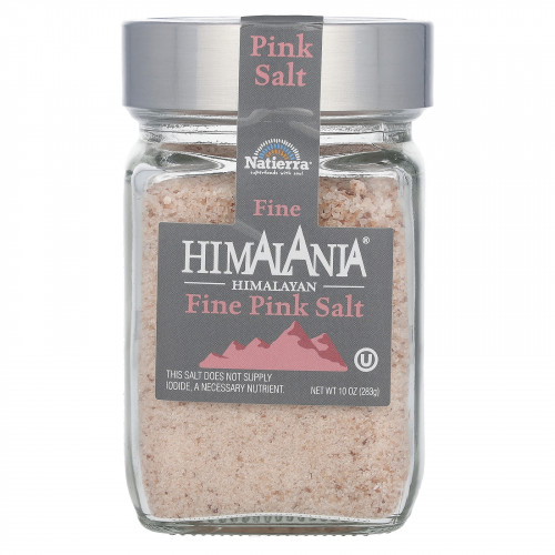 Himalania, гималайская мелкая розовая соль, 283 г (10 унций)