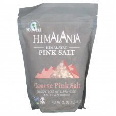 Himalania, гималайская розовая соль, крупная, 737 г (26 унций)