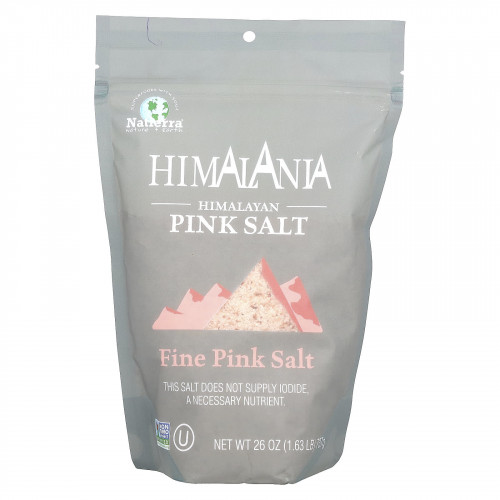 Himalania, розовая гималайская соль, мелкая, 737 г (26 унций)