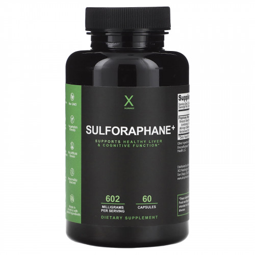 Humanx, сульфорафан+, 301 мг, 60 капсул