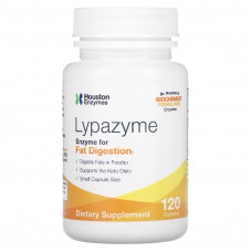 Houston Enzymes, Липазим, 120 капсул