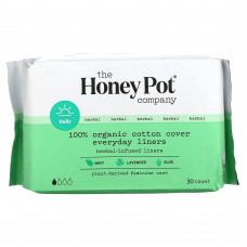 The Honey Pot Company, органические ежедневные прокладки, на травяной основе, 30 шт.