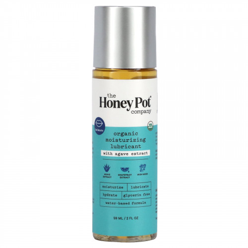 The Honey Pot Company, Органическая увлажняющая смазка с экстрактом агавы, 59 мл (2 жидк. Унции)