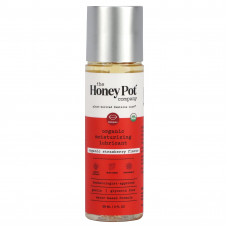 The Honey Pot Company, Органическая увлажняющая смазка, органическая клубника, 59 мл (2 жидк. Унции)