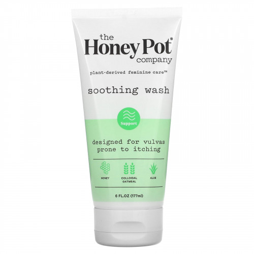 The Honey Pot Company, Soothing Wash, 6 fl oz (177 ml)