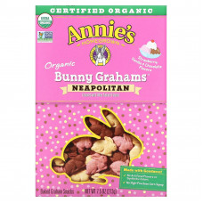 Annie's Homegrown, Organic Baked Bunny Graham Snacks, Neapolitan , 7.5 oz (213 g)