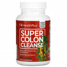 Health Plus Inc., Super Colon Cleanse, 120 капсул