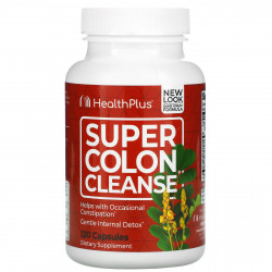 Health Plus Inc., Super Colon Cleanse, 120 капсул