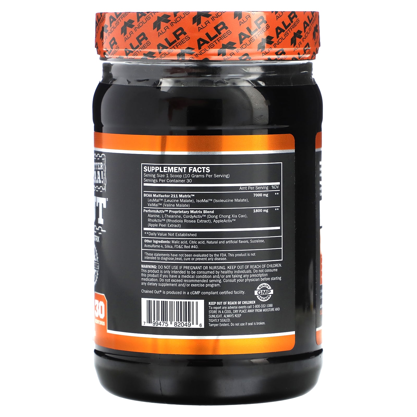 ALR Industries, Chain'd Out BCAA Matrix, ягодный и банан, 300 г (10,58 унции)