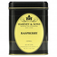 Harney & Sons, травяной чай с малиной, без кофеина, 112 г (4 унции)