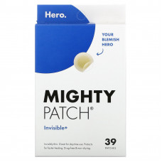 Hero Cosmetics, Mighty Patch, невидимые+, 39 шт.