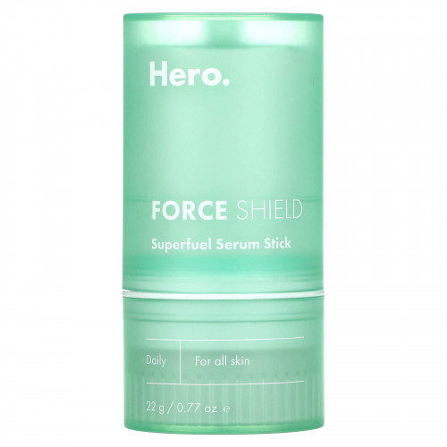 Hero Cosmetics, Force Shield, сыворотка-стик Superfuel, 22 г (0,77 унции)