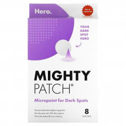 Hero Cosmetics, Mighty Patch, Micropoint для темных пятен, 8 патчей