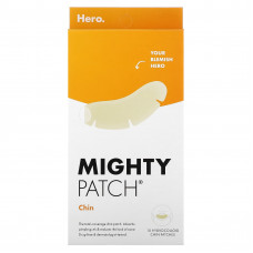 Hero Cosmetics, Mighty Patch, для подбородка, 10 гидроколлоидных пластырей