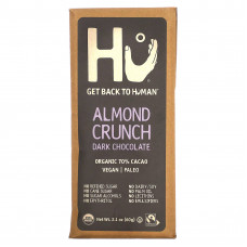 Hu, Almond Crunch, темный шоколад, 60 г (2,1 унции)