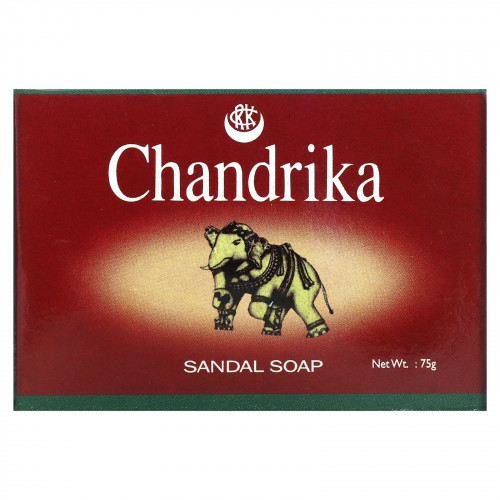 Chandrika Soap, Chandrika Sandal Soap, 75 g