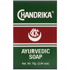 Chandrika Soap, Chandrika, аюрведическое мыло, 75 г (2,64 унции)