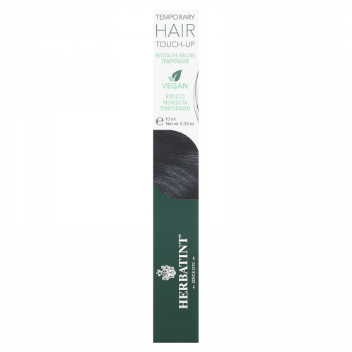 Herbatint, Временная коррекция волос, черная, 10 мл (0,33 унции)