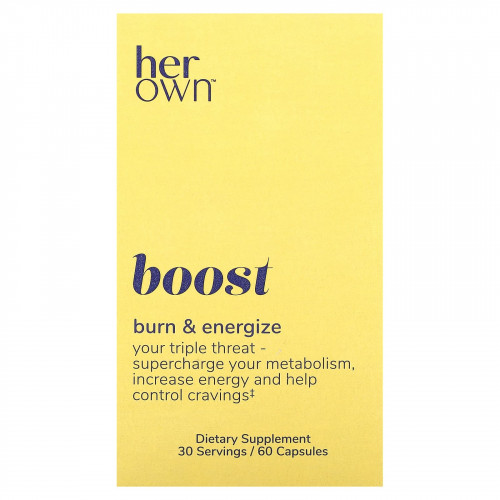 Her Own, Boost, сжигание и заряд энергии, 60 капсул