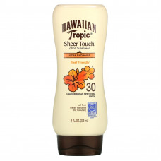 Hawaiian Tropic, Sheer Touch, Ultra Radiance, солнцезащитный лосьон с SPF 30, 236 мл