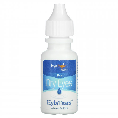 Hyalogic LLC, HylaTears, увлажняющие глазные капли от сухости глаз, 20 мл (0,67 жидк. унции)