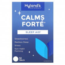 Hyland's Naturals, Calms Forté, средство для улучшения качества сна, 50 таблеток